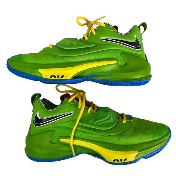 Nike Zoom Freak 3 NRG UNO 50th Anniversary Green Giannis Men's Sneaker Size 9 - Picture 6 of 11